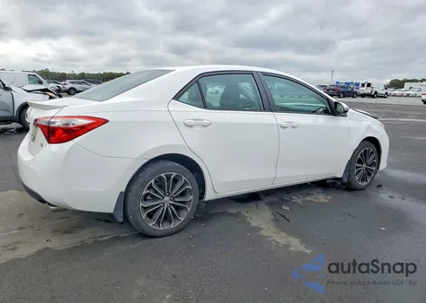2015 Toyota Corolla L z USA, uszkodzony, nr VIN 2T1BURHE3FC260330